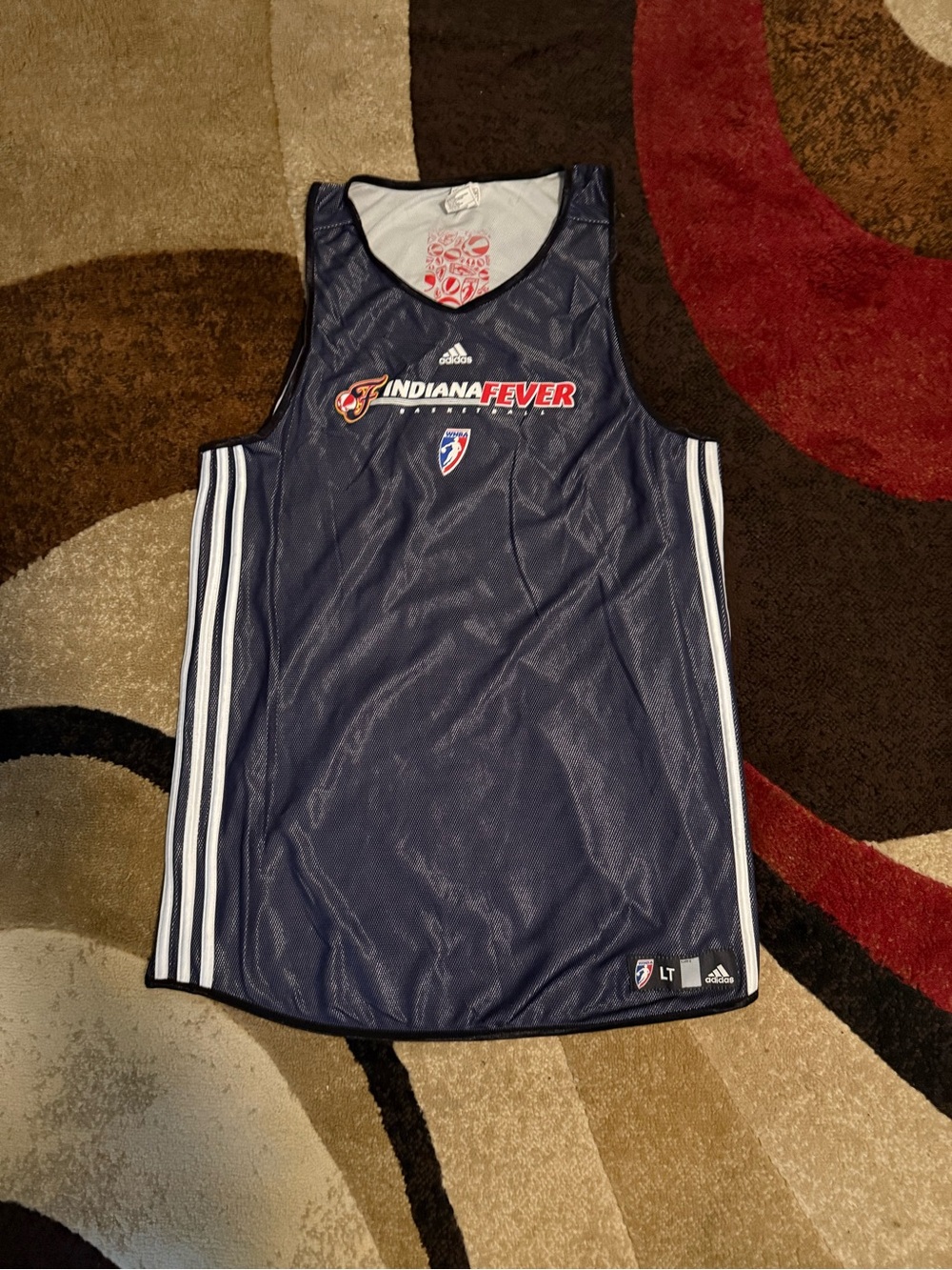WNBA Indiana fever reversible, practice jersey rare possible team issue size LT